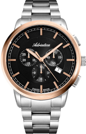 Zegarek Adriatica A8307.R114CH / Classic Chronograph / męski
