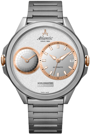 Zegarek Atlantic 50755.41.29 / Worldmaster Hybrid Automatic & Quartz Limited Edition / męski