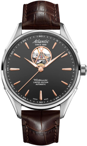Zegarek Atlantic 52780.41.41R / Worldmaster Open Heart Limited Edition / męski