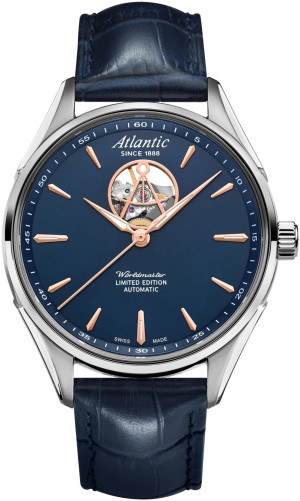 Zegarek Atlantic 52780.41.51R / Worldmaster Open Heart Limited Edition / męski