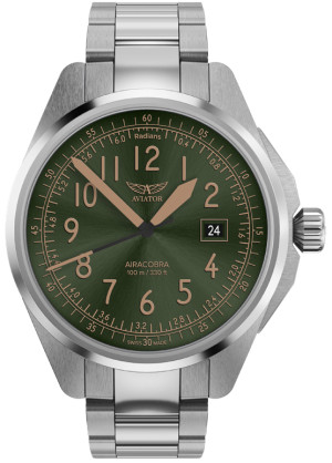 Zegarek Aviator V.1.38.0.329.5 / AIRACOBRA 43 TYPE B / męski