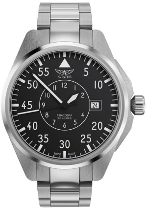 Zegarek Aviator V.3.39.0.341.5 / AIRACOBRA 43 HERITAGE / męski