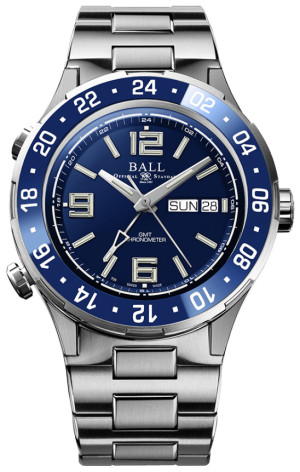 Zegarek Ball DG3030B-S6CJ-BE / Roadmaster Marine GMT (40mm) / męski