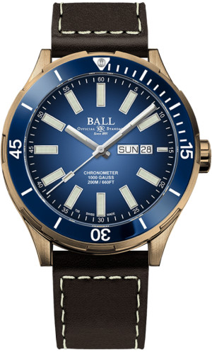 Zegarek Ball DM3070B-L4CJ-BE / Roadmaster Marvelight Bronze (42mm) / męski