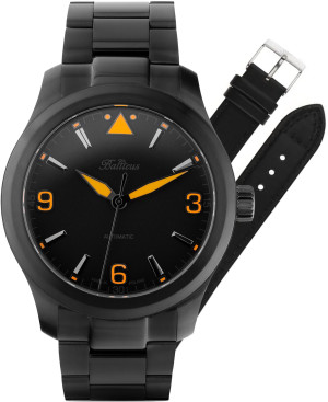 Zegarek Balticus BALFSBLP / Flying Seal 44mm / męski / bransoleta