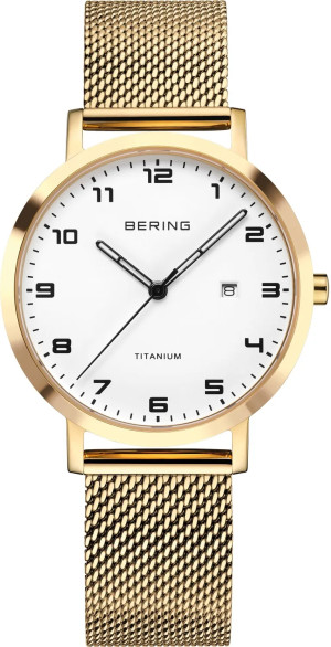 Zegarek Bering 18634-334 / Titanium / damski / bransoleta