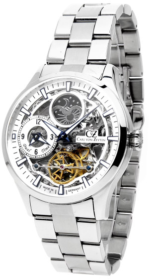 Zegarek Carl von Zeyten CVZ0063SLMS / Freiburg Automatic Skeleton / męski