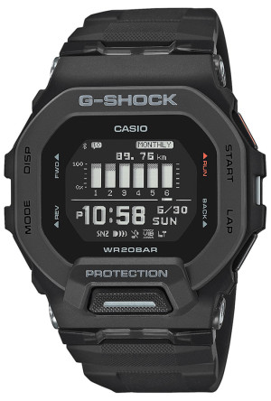 Zegarek Casio G-SHOCK GBD-200-1ER / G-Squad Bluetooth Sync Step Tracker / męski