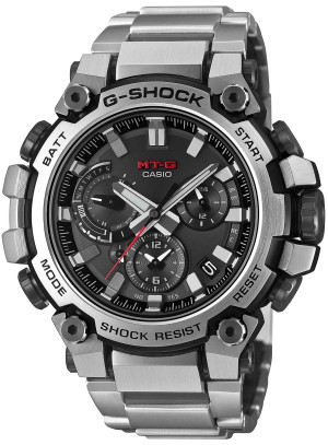 Zegarek Casio G-SHOCK MTG-B3000D-1AER / Metal Twisted G - Dual Core Guard / męski