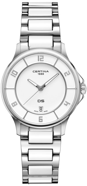 Zegarek Certina C039.251.11.017.00 / DS-6 Lady Ceramic Chronometer 35mm / damski