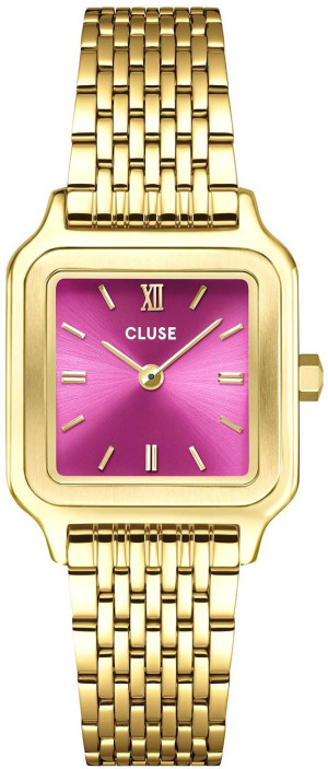 Zegarek Cluse CW11829 / Gracieuse Petite Steel Fuchsia Pink Gold / damski