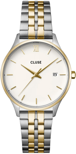 Zegarek Cluse CW14302 / Minuit Bicolor Stainless Steel 34mm / damski