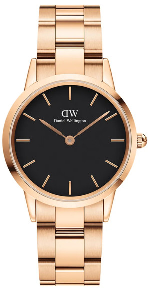 Zegarek Daniel Wellington DW00100212 / Iconic Link 32mm Black / damski