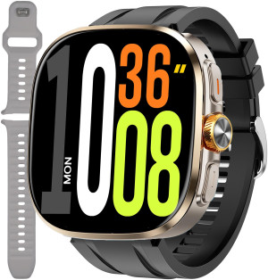 Smartwatch Enter AIW.M99.111.534.531-SET / AiWatch Android Ultra zestaw z Czarnym Paskiem / męski