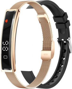 Smartwatch Enter BRA.B3.115.1415 / Fashion Pulse Złoty + Pasek / damski