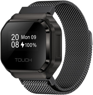 Smartwatch Enter RIN.B7.14.144 / Ring Czarny / unisex / bransoleta