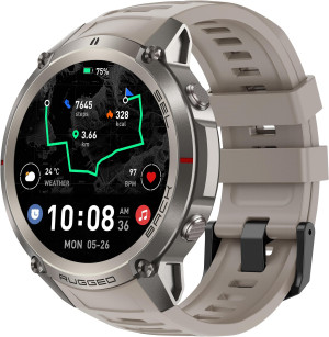 Smartwatch Enter RUG.DM59.14.5312 / Rugged Szary / męski / pasek