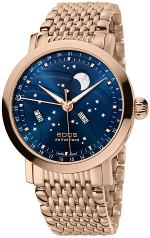 Zegarek Epos 3440.322.24.16.34 / 3440 Big Moon / męski / bransoleta