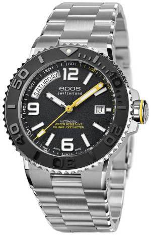 Zegarek Epos 3441.142.20.95.30 / Sportive 3441 Diver Day Date / męski