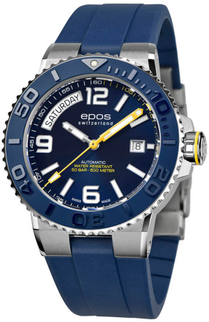 Zegarek Epos 3441.142.96.96.56 / Sportive 3441 Diver Day Date / męski