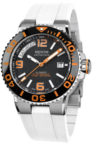 Zegarek Epos 3441.142.99.92.50 / Sportive 3441 Diver Day Date / męski