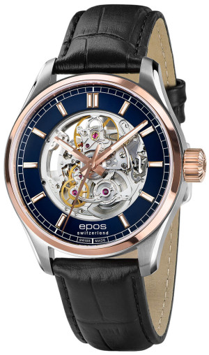 Zegarek Epos 3501.135.34.16.25 / Passion 3501 Skeleton / męski