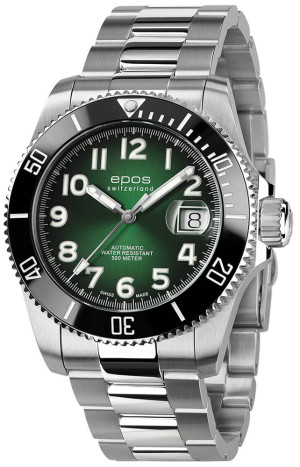 Zegarek Epos 3504.131.80.33.90 / Sportive 3504 Diver Titanium / męski