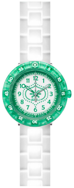 Zegarek Flik Flak FCSP013 / GREEN SUMMER BREEZE / dla dziewczynki