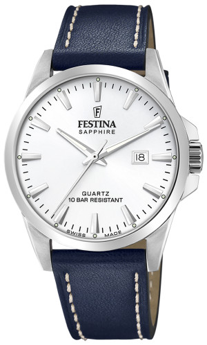 Zegarek Festina F20025-2 / Swiss Made Classics / męski / pasek
