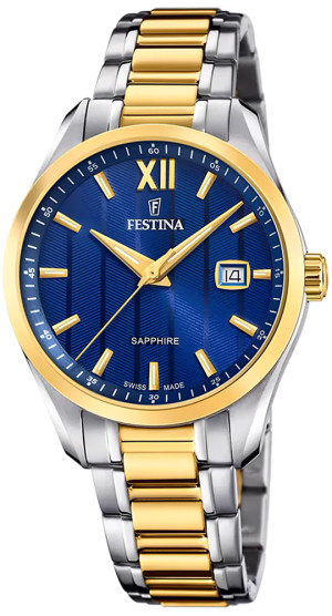 Zegarek Festina F20027-2 / Swiss Made / męski / bransoleta