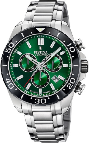 Zegarek Festina F20042-3 / Chronograph Diver Ceramic / męski