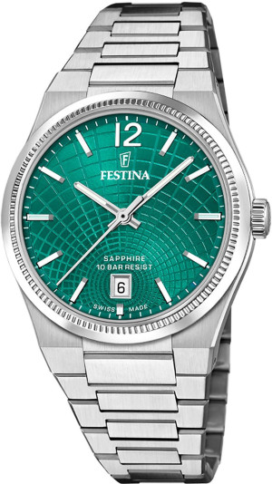 Zegarek Festina F20052-6 / Swiss Made Rive / damski / bransoleta