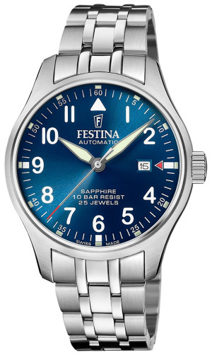 Zegarek Festina F20151-C / Classic Automatic / męski / bransoleta