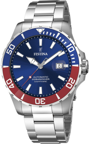 Zegarek Festina F20531-5 / Diver Sapphire Automatic / męski