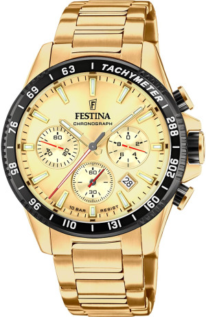 Zegarek Festina F20634-6 / Chronograph / męski / bransoleta