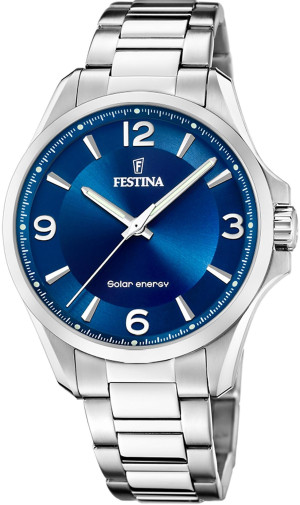 Zegarek Festina F20656-2 / Solar Energy / męski / bransoleta