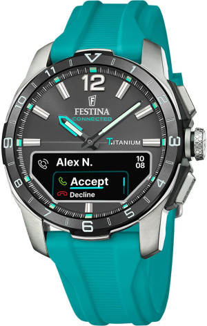 Zegarek Festina F23000-5 / Connected Titanium / męski / pasek