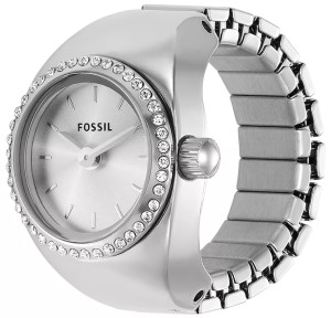Zegarek Fossil ES5321 / Ring Stainless Steel 15mm / damski