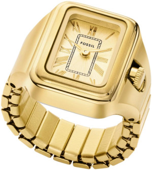 Zegarek Fossil ES5343 / Ring Gold Stainless Steel 14mm / damski