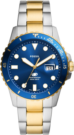 Zegarek Fossil FS6034 / Fossil Blue / męski / bransoleta