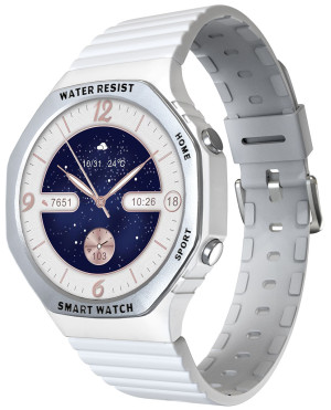 Zegarek Hagen HC77.12.532 / Smartwatch HC77 Biały / damski