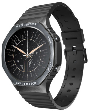 Zegarek Hagen HC77.14.534 / Smartwatch HC77 Czarny / damski