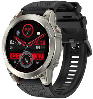 Zegarek Hagen HC87.111.534 / Smartwatch HC87 Srebrny / męski