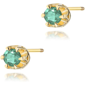 Biżuteria damska Harf B0064-KO-AUZ-EMG-16-OK