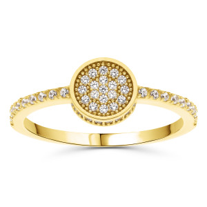 Biżuteria damska Harf M-101P-GZ-C-K