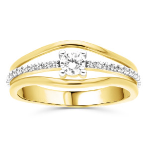 Biżuteria damska Harf M-149P-GZW-C