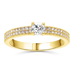 Biżuteria damska Harf M-170P-GZ-C