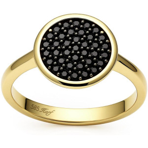 Biżuteria damska Harf M-427-P-YG-14-BLACK