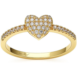 Biżuteria damska Harf M-433-P-YG-12