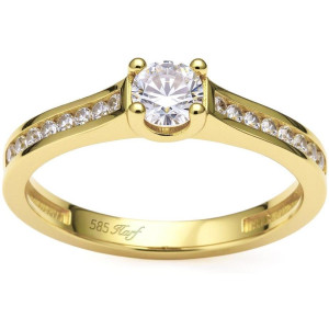 Biżuteria damska Harf M-474-P-YG-14